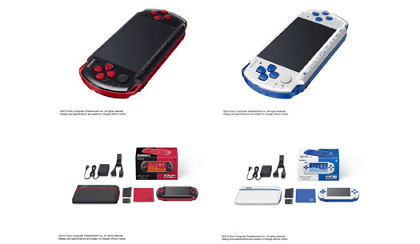 ツートンカラーのPSP「ブラック/レッド」、PSP「ホワイト/ブルー」のバリューパック