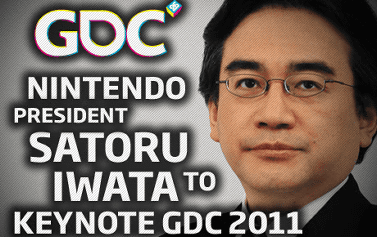 「GDC 2011」の任天堂の岩田社長の講演日時