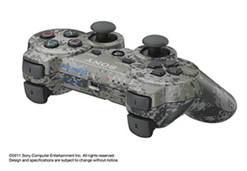 PS3のコントローラーの「デュアルショック３」の「アーバンカモフラージュ」
