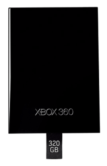 「Xbox 360 S メディア ハードディスク 320GB」が発売される